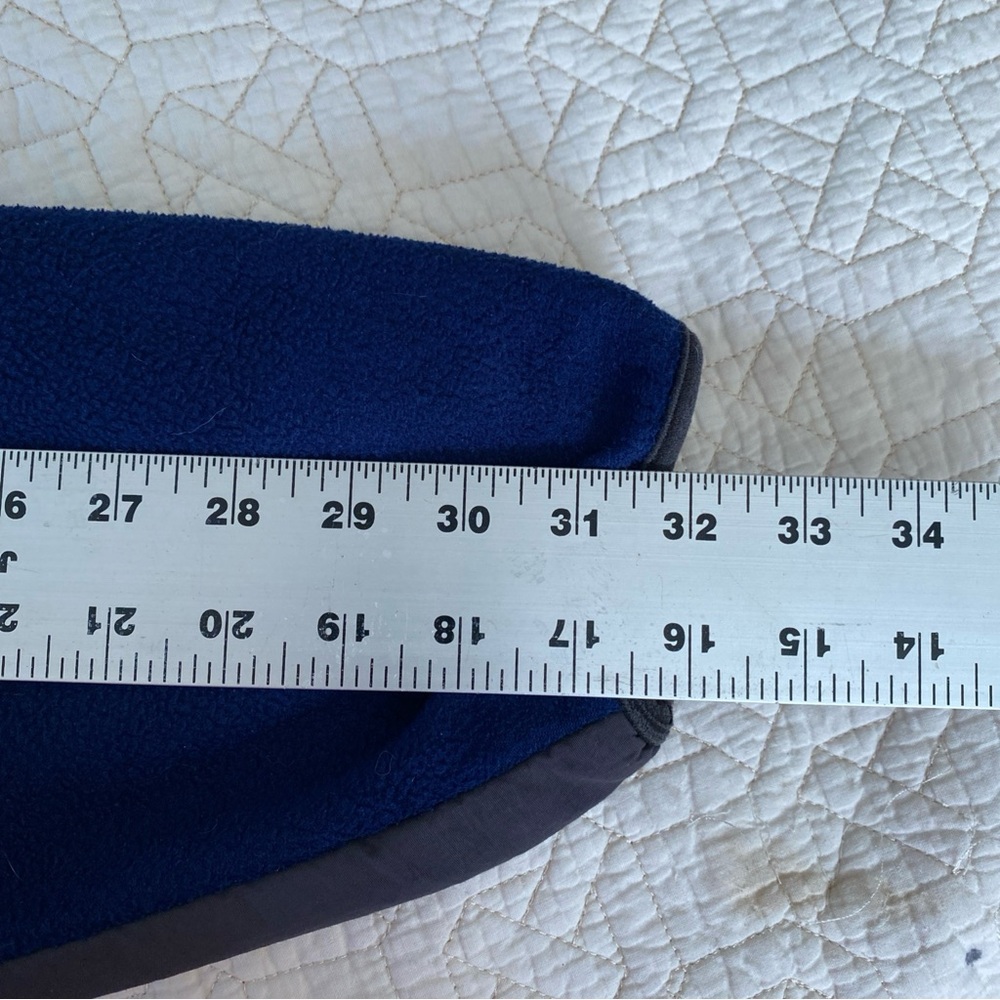 Marmot Men’s Navy Blue Polartec  Fleece Jacket Size XL Full Zip Hiking Pockets - Picture 10 of 14